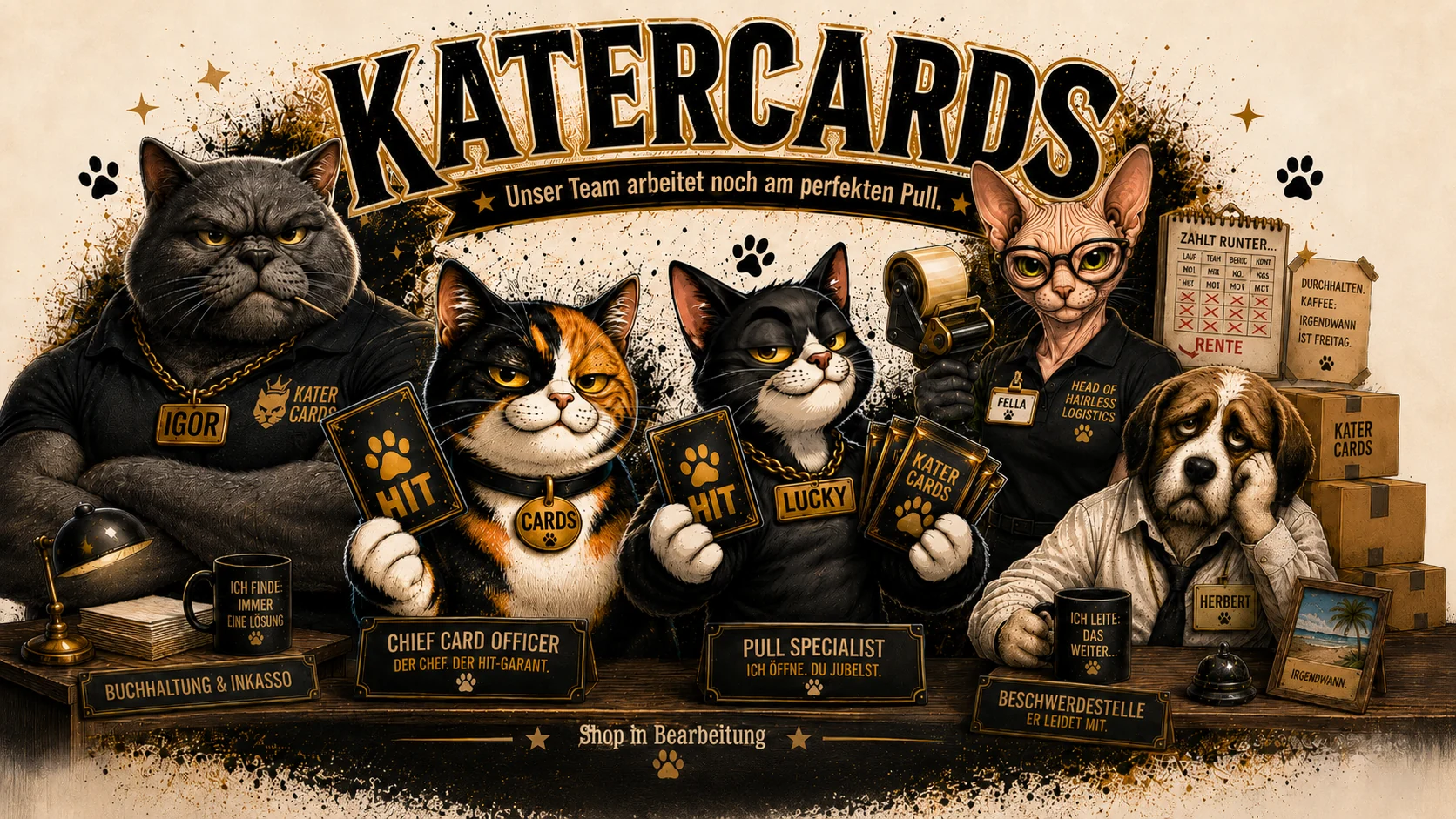 Das KaterCards-Team